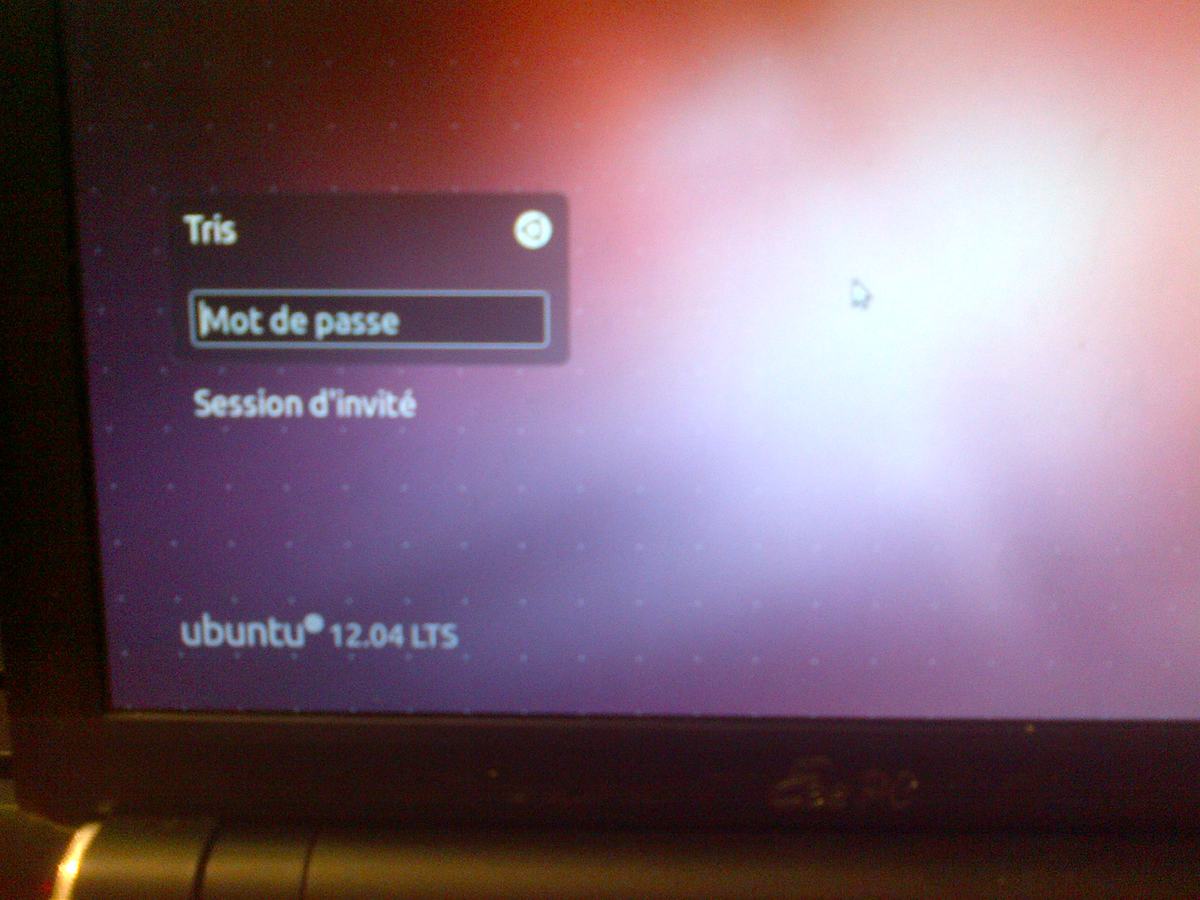 Ubuntu en session invité